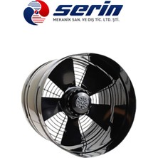 Serin Q250 Borax Kanal Tipi Aksiyel Fan – Yüksek Debili Havalandırma Fanı