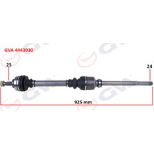 GVA Dpmix-Hb Komple Aks Sağ Partner/c4 1.6 Hdi 09 307 1.4/1.6 Hdi 925MM