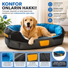 GiGwi Kanvas Kumaş Kedi Köpek Yatağı