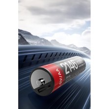 TeknoKapsül YP88 4 Adet Şarj Edilebilir Yüksek Verimli 1430 Mah 1.5V Aa Pil - Siyah