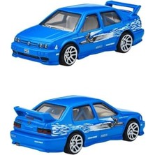 TeknoKapsül Fast And Furious Graphic Remix Auto Vw Jetta Mk3 - Model Cast Ölçek 1:64 - Uzunluk 7 cm - JBY46