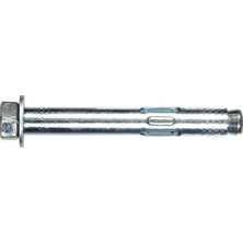 TeknoKapsül Hillman 370800 Altıgen Başlı Manşon Çapa, 8/8 x 1-7/8-Inç, 50'li Paket