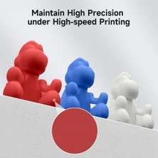 TeknoKapsül Creality Resmi 3D Yazıcı Filamenti, Hyper Pla Yüksek Hızlı Filament, 1,75 mm 3D Baskı Filamenti, Yüksek Hızlı Baskı Için, Ölçü Hassasiyeti +/-0,02 Mm, 1 Kg/makara - Siyah