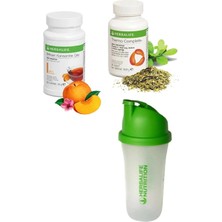 Herbalife Şeftali Aromalı 50 gr Çay Thermo Complete ve Shaker
