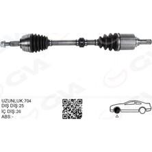 GVA Dpmix-Hb Komple Aks Sol Duster 10- 1.5dci 1.6 16V 704MM