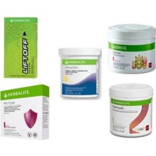 Herbalife Özel Programlı Muhteşem Yaşam Seti (Liftoff+Procore+Multifiber+Heartwell+Niteworks)