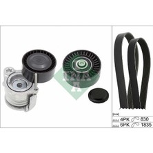 Ina Dpmix-Hb V Kayis Sarj Seti 4PK830 6PK1835 Makara Gergi Bmw E87 E90 E91
