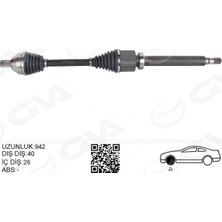GVA Dpmix-Hb Ön Aks Komple Sağ Ford Mondeo Iv 2.0 Tdci 07 14