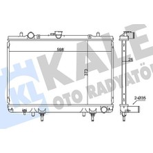Kale Dpmix-Hb Radyatör Mitsubishi L200 Al/pl/brz 698X408X26