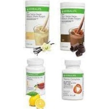 Herbalife Vanilyalı,çikolatalı Shake,termo Complete,bitkisel Kons.çay 50GR Limonlu(Birer Adet)