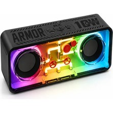 Blic Bls-71 Bluetooth Hoparlör 10W – Şeffaf Rgb Tasarım – Tws Stereo – Tf Kart Destekli Kablosuz Speaker
