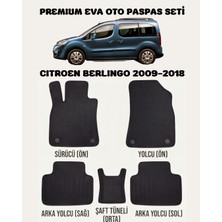 Feyza Oto Citroen Berlingo Serisi 2009 - 2018 Arası Araca Özel Premium Eva Paspas Takımı 2 Yıl Garantili Araca Birebir Uyumlu Kalıplar