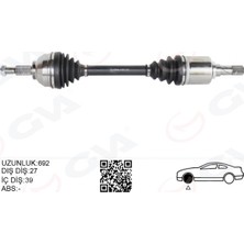 GVA Dpmix-Hb Ön Aks Sol Renault Trafic Ii 2.0 Dci 01-14 -Vivaro X83 2.0 Cdti 15-