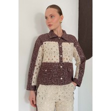 Very Moda Dantel Detatlı Kot Ceket | F1758