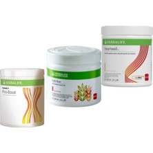 Herbalife 1 Adet Pro-Boost 1 Adet Multi-Fiber 1 Adet Heartwell