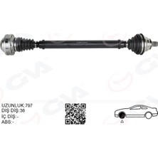 GVA Dpmix-Hb Komple Aks Ön Sağ Golf5-Golf6-Passat-Jetta 2.0 Tdi 04-13 Bkp-Bkd-Cffb 2.0 Tdi