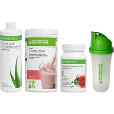Herbalife Kampanya Set Paketi 18 Ahududulu Shake Klasik Çay 50 gr Aloe Vera Hediye Shaker