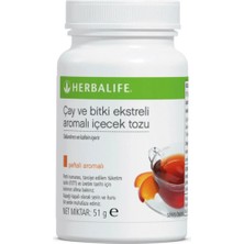 Herbalife Şeftali Aromalı 51 gr Küçük Çay ve Bitki Ekstreli Konsantre Içecek Tozu