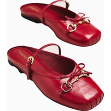 Anthropologie Maeve Horsebit Tokalı Mule Babet