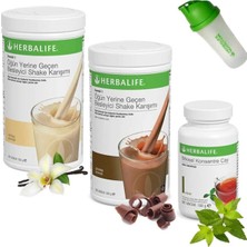 Herbalife Shake Vanilya 1 Çikolata 1 - Çay Klasik 100 gr
