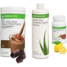 Herbalife Ekonomik Set ( Shake Çikolata 550 Gr. - Aloe 473 Ml.. - Limon Çay 50 Gr. )
