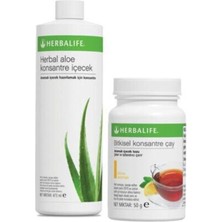 Herbalife Set Aloe Konsantre Içecek Limon 50 G Çay