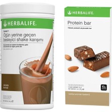 Herbalife Formül 1 Shake Çikolata 550GR + 14 Lü Protein Bar Vanilya Bademli