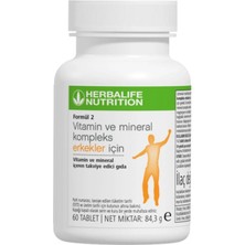 Herbalife Formül 2 Vitamin ve Mineral Kompleks Erkekler Için 60 Tablet