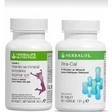 Herbalife Xtra-Cal Kalsiyum Takviyesi ve Kadınlar Için Vitamin ve Mineral