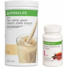 Herbalife Vanilyalı Shake ve Ahududulu Çay