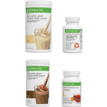 Herbalife Çikolatalı,vanilyalı Shake,şeftali Aromalı Çay 50GR.,TERMOCOMPLETE