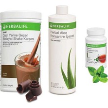Herbalife Çikolata Shake - Klasik Çay 100 gr - Aloe Vera