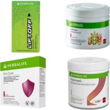 Herbalife Multifiber + Liftoff + Heartwell + Pro-Core 4 Lü Ürün