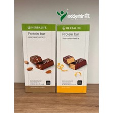 Herbalife Protein Bar Limon Aromalı ve Protein Bar Vanilya Aromalı Bademli 2'li Set