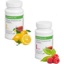 Herbalife Bitkisel Konsantre Çay 2set 50 G Limon + Ahududu