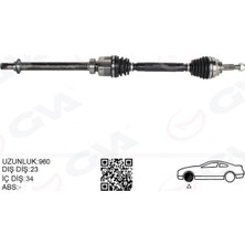 GVA Dpmix-Hb Ön Aks Sağ Renault Clio Iv 1.5 Dci A-T 12-