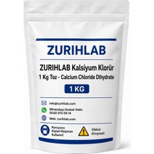 Zurihlab Zurıhlab Kalsiyum Klorür 1 kg Toz - Calcium Chloride