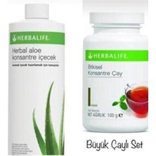 Herbalife Mega Paket. 3 Herbal Aloe Içecek 473 Ml. 3 Bitkisel Konsantre Çay 100 G. Klasik.