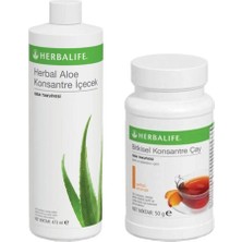 Herbalife Bölgesel Başlangıç Seti-4 50GR Şeftali Çay Aloe Konsantre Içecek