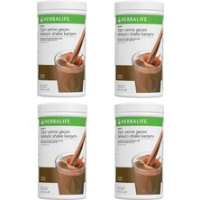 Herbalife Shake Ekonomik 4'lü Paket - Çikolata Aromalı 2200GR