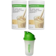 Herbalife 2 Adet Vanilya Shake ve 1 Shaker