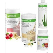 Herbalife Ahududu-Beyaz Çikoltalı ve Vanlyalı Shake,limonlu Bitkisel ÇAY50GR,ALOE Vera Kons. Içecek