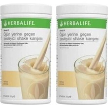 Herbalife Formül Besleyici Shake Karışımı Vanilya 2 Adet NLFR038