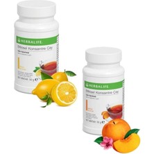 Herbalife Bitkisel Konsantre Çay 2 Set 50 G Llimon + Şeftali