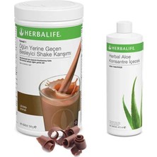 Herbalife Çikolata Shake + Aloe Vera