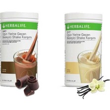 Herbalife Shake Karışımı - 1 Vanilya - 1 Çikolata