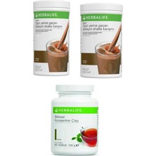 Herbalife 2 Adet Çikolata Shake ve 1 Adet 100 gr Klasik Çay