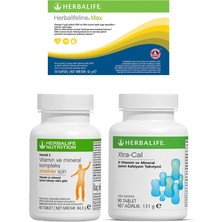 Herbalife Erkek Vitamini, X-Tracal Kalsiyum ve Omega-3 Birer Adet