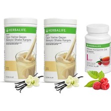 Herbalife 2 Vanilya Shake -Ahududu Çay 50 gr