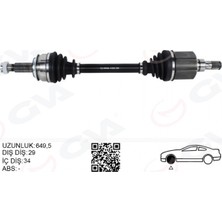 GVA Dpmix-Hb Ön Aks Sol Renault Kadjar 1.5 Dci A-T 15-
